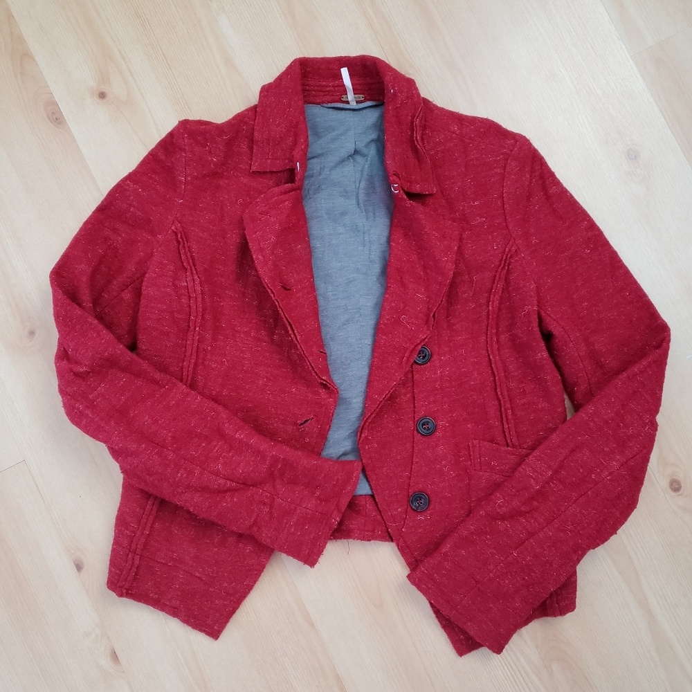 Free people wool blazer